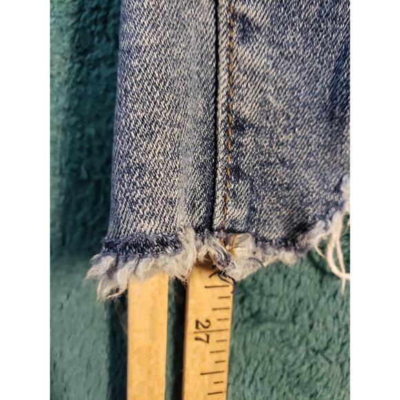 Loft Jeans Size 4 Womens Blue Stretch Pants Ladies Denim Mid Rise Curvy Skinny - Picture 9 of 13
